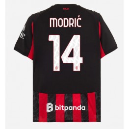 AC Milan Luka Modric #14 Thuis tenue 2025-26 Korte Mouw